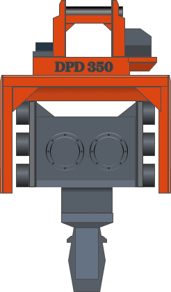 Вибропогружатель Daedong DPD350 T